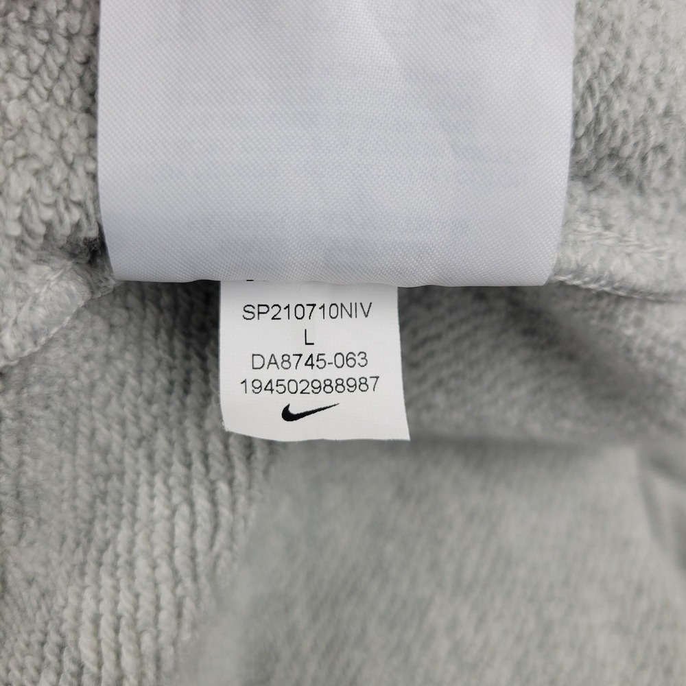 Nike Pants Mens Large DA8745-063 Sweatpants Joggers Zip Pocket Athletic Gray - Picture 8 of 10
